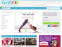 Tablet Screenshot of admin.certifikid.com